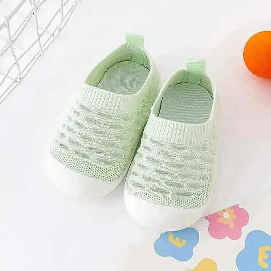 soft sole baby shoes | breathable mesh toddler shoes | lightweight fly knit footwear | ultrasonic cleaning
