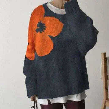 Women's Fashionable Pullover Sweater Top Meifu Market