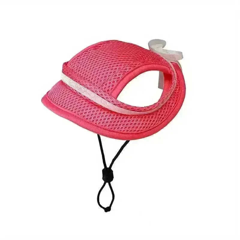 Adjustable Pet Sun Hat with Bow | UV Protection for Dogs & Cats - Meifu Market