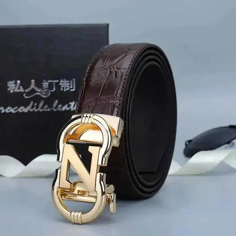 genuine leather belt | full grain leather construction | 15 inch width belt | energy saving