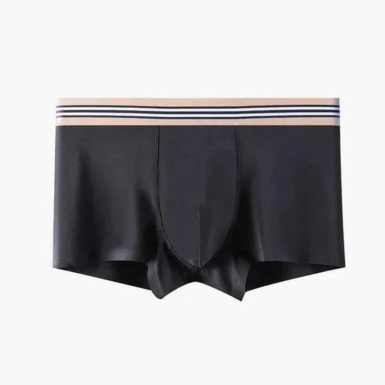 antibacterial fabric boxer briefs | mid-waist mens boxers | breathable cotton blend underwear | ultrasonic cleaning