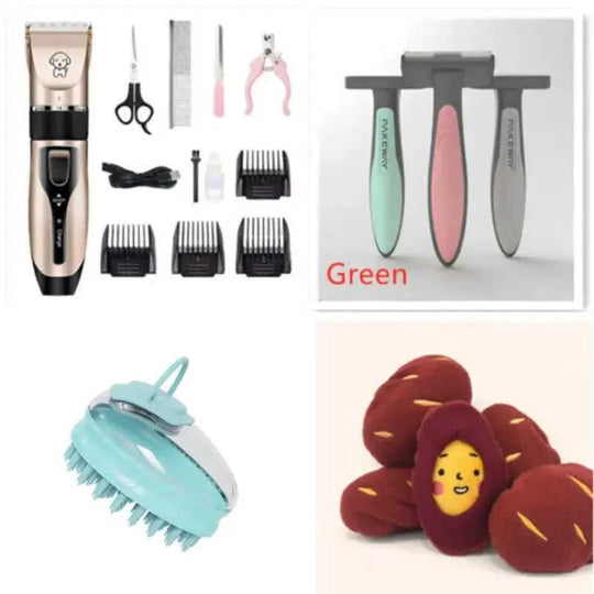 Dog Shaver Pet Teddy Cat Shaving Dog Hair Professional Hair Clipper Style A - color variant display