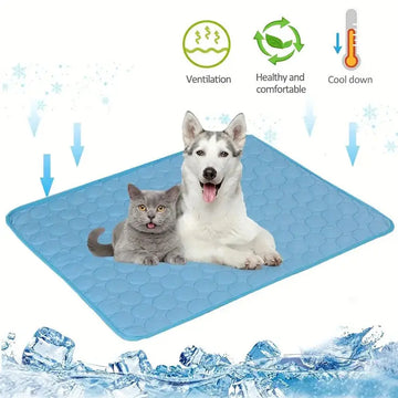 Dog Cooling Mat Summer Pets Cold Bed Extra Large For Small Big Dogs Pet Accessories Cat Durable Blanket Sofa Cat Ice Pad Blanket Pet Products Meifu Market