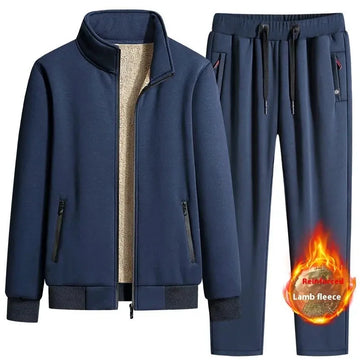 heavyweight fleece jacket | plus size winter coat | lambswool lined hoodie | energy saving