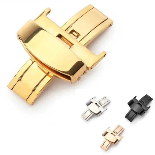 stainless steel butterfly clasp | double pull deployment clasp | quick release spring bar tool | energy saving