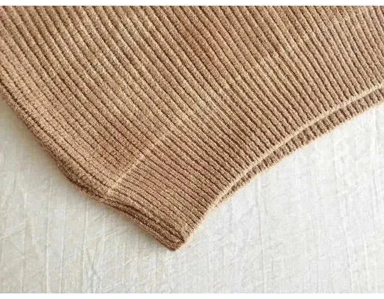 oversized wool blend sweater | v-neck cable knit pullover | long sleeve winter sweater | ultrasonic cleaning