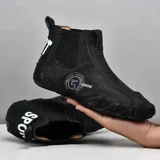 waterproof leather boots | insulated winter footwear | durable outdoor sneakers | energy saving