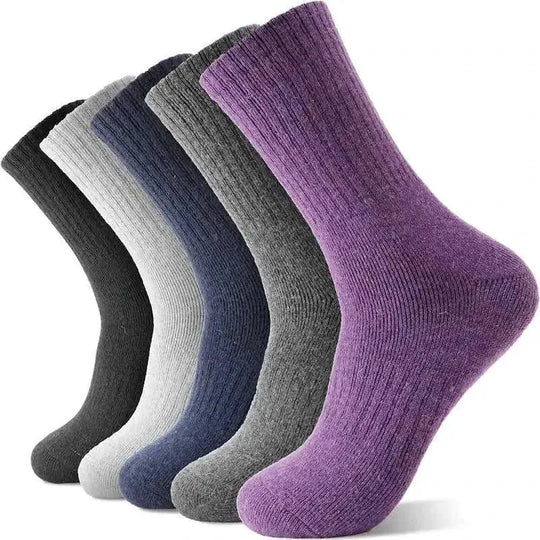 cold-proof cashmere socks | thermal wool tube socks | unisex winter socks | ultrasonic cleaning