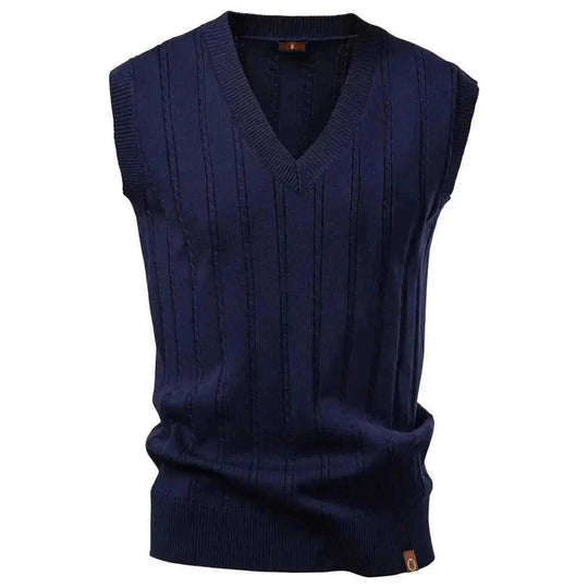merino wool sweater vest | slim fit waistcoat | breathable knit fabric | ultrasonic cleaning