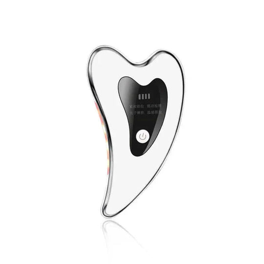 usb rechargeable guasha massager | rose quartz guasha massager | waterproof guasha scraper | energy saving