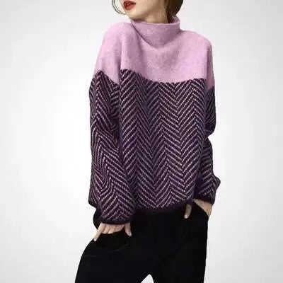 Fashion New Women's Wool Turtleneck Sweater Women Meifu Market