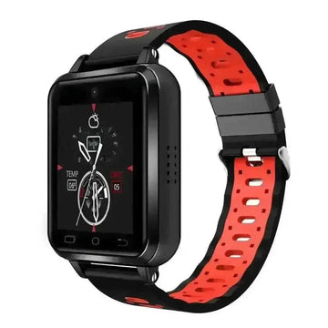 Android Call Smart Watch WIFI Weather Sports Fashion Smart Watch - main view (color: blue | pattern: check)