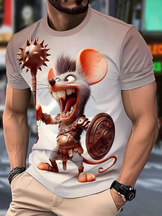 Mens Casual Stylish And Minimalist Summer Short-sleeve Shirt ME05BH250617Y186 - size and dimension reference