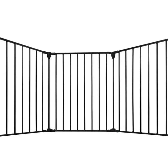 150" Adjustable Safety Gate 6-Panel Pet Play Yard - Metal Fence Meifu Market