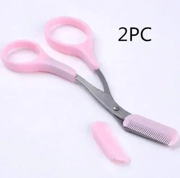 premium stainless steel scissors | professional eyebrow grooming | precise trimming scissors | ultrasonic cleaning