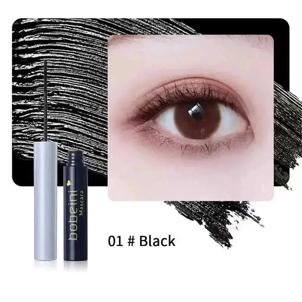 Curling Mascara - Waterproof Ultra-Fine Brush for Lengthening Brown - alternative view