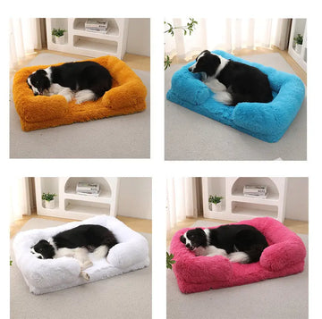 Plush Round Pet Bed Dog Bed Winter Meifu Market