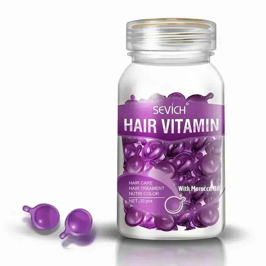 no-rinse hair repair capsules | keratin treatment for damaged hair | frizz control hair mask | ultrasonic cleaning