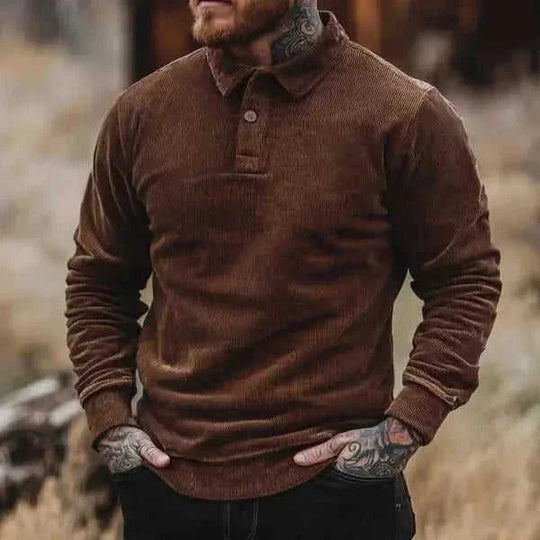 heavyweight corduroy fabric | long sleeve sweatshirt mens | vintage style sweatshirt | energy saving