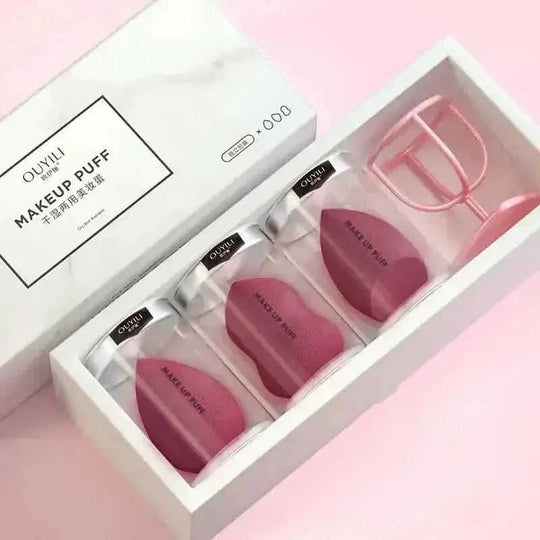 beauty blender egg sponge | reusable makeup sponge | latex-free cosmetic puff | ultrasonic cleaning