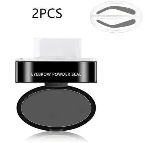 Eyebrow Powder Stamp Tint Stencil Kit Cosmetics Professional Makeup Waterproof Eye Brow Stamp Lift Eyebrow Enhancers Stenc...