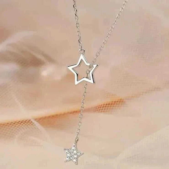sterling silver star necklace | celestial jewelry for women | personalized zodiac necklace | ultrasonic cleaning