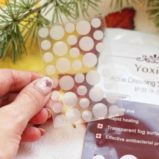 invisible acne patches | hydrocolloid pimple patches | acne spot treatment stickers | energy saving