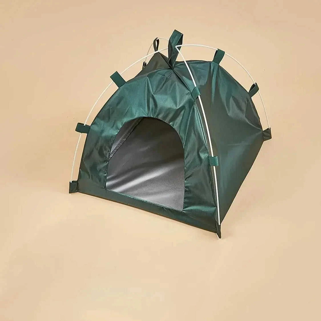 foldable pet tent with mat | waterproof pet tent | portable dog tent | ultrasonic cleaning