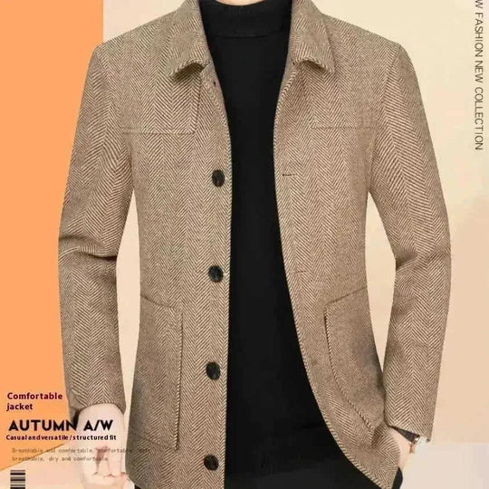 wool blend blazer | slim fit sport coat | business casual attire | energy saving