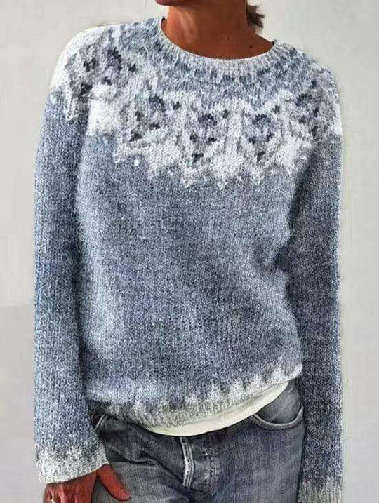 Women's Fashionable Pullover Sweater Top Meifu Market