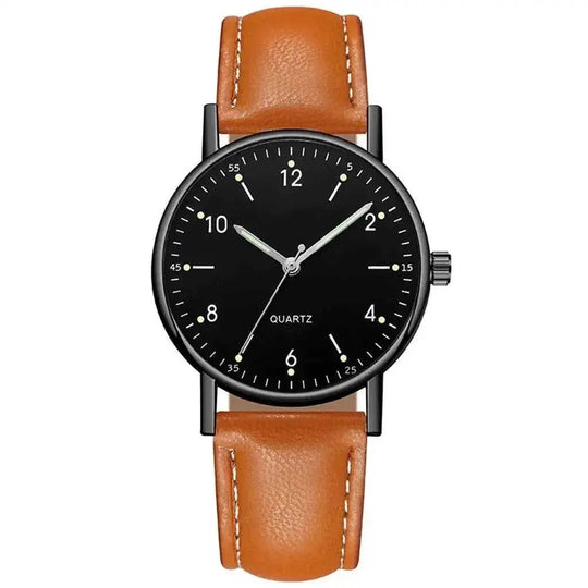 analog quartz movement | business casual timepiece | free shipping offer | ultrasonic cleaning