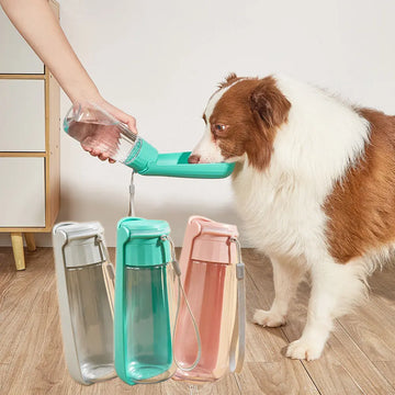 Pet Water Cup Outdoor Portable Folding Dog Water Bottle 550ml Large Capacity Medium To Large Dog Drinking Bottle Meifu Market