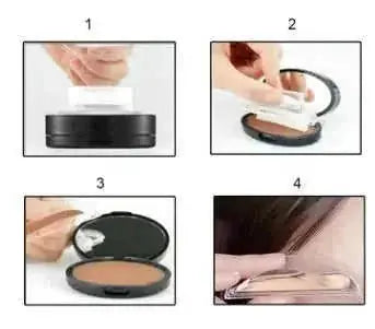 Eyebrow Powder Stamp Tint Stencil Kit Cosmetics Professional Makeup Waterproof Eye Brow Stamp Lift Eyebrow Enhancers Stenc...
