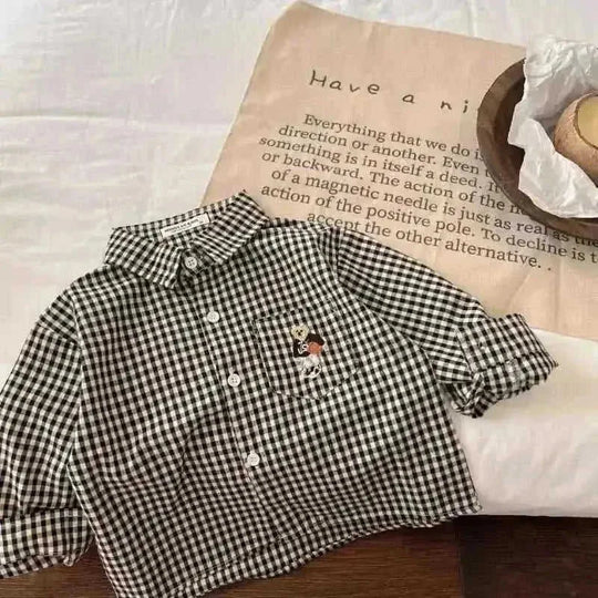 organic cotton long sleeve shirt | toddler casual clothing autumn | childrens long sleeve cotton shirt | energy saving