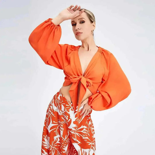 stretch-fabric pantsuit | office-to-evening outfit | free shipping on orders | ultrasonic cleaning