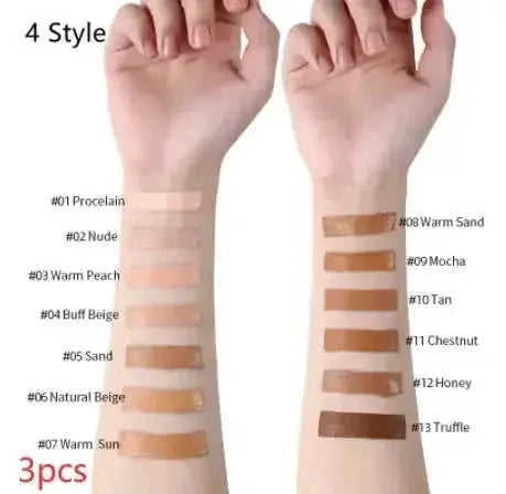 oil-free liquid foundation | long-lasting matte foundation | full coverage concealer | ultrasonic cleaning