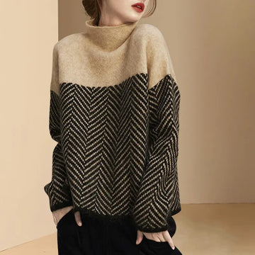 Fashion New Women's Wool Turtleneck Sweater Women Meifu Market