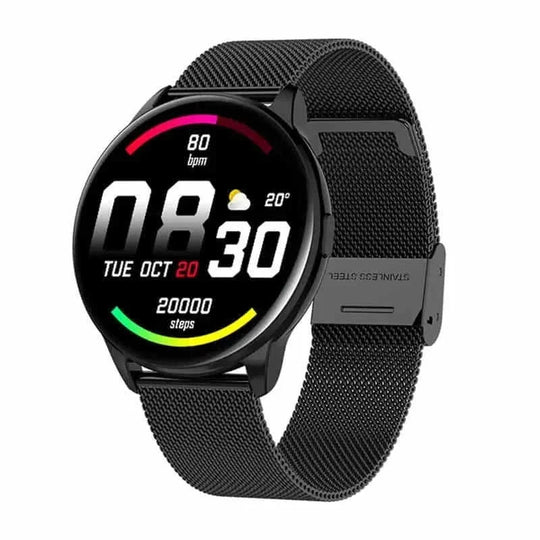 durable titanium alloy case | fitness tracker for outdoor running | step counter for daily activity | ultrasonic cleaning