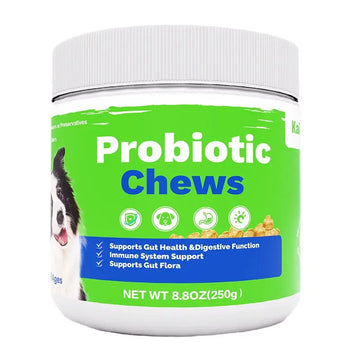 OEM Hot Sales Probiotics Chews For Pets Customized Shape For Digestive Health Pets Supplement Healthy Gut For Dogs Meifu Market