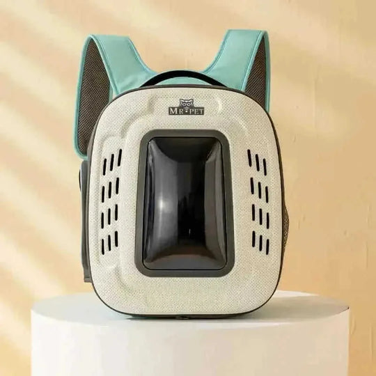 breathable mesh backpack | lightweight pet carrier | portable dog backpack | energy saving