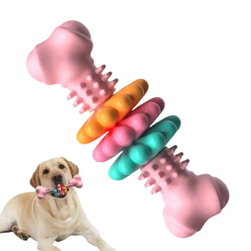 indestructible dog chew toy | tpr bone dog toy | teeth cleaning chew toy | energy saving
