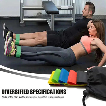 latex resistance bands set | heavy-duty workout bands | multi-level fitness loops | ultrasonic cleaning