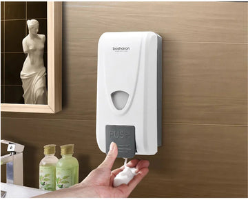 wall-mounted soap dispenser | touchless foam dispenser | automatic hand soap dispenser | energy saving