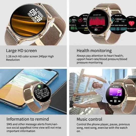 heart rate monitor | blood oxygen tracker | fitness tracker for women | ultrasonic cleaning