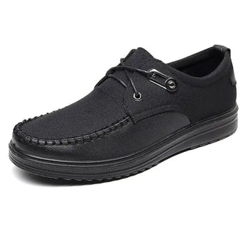 premium leather casual shoes | genuine leather men shoes | breathable walking shoes | ultrasonic cleaning