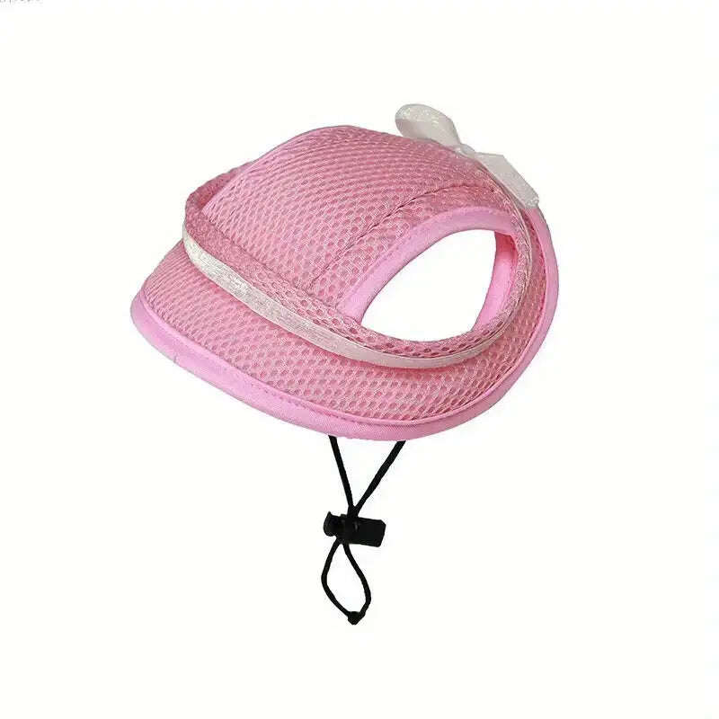 1pc Adorable Adjustable Pet Sun Hat - Ultimate Sun Protection for Dogs and Cats - Stylish Bow Decor Included for a Charming Look | Ultimate Buying Guide 2025 (EN) - Meifu Market