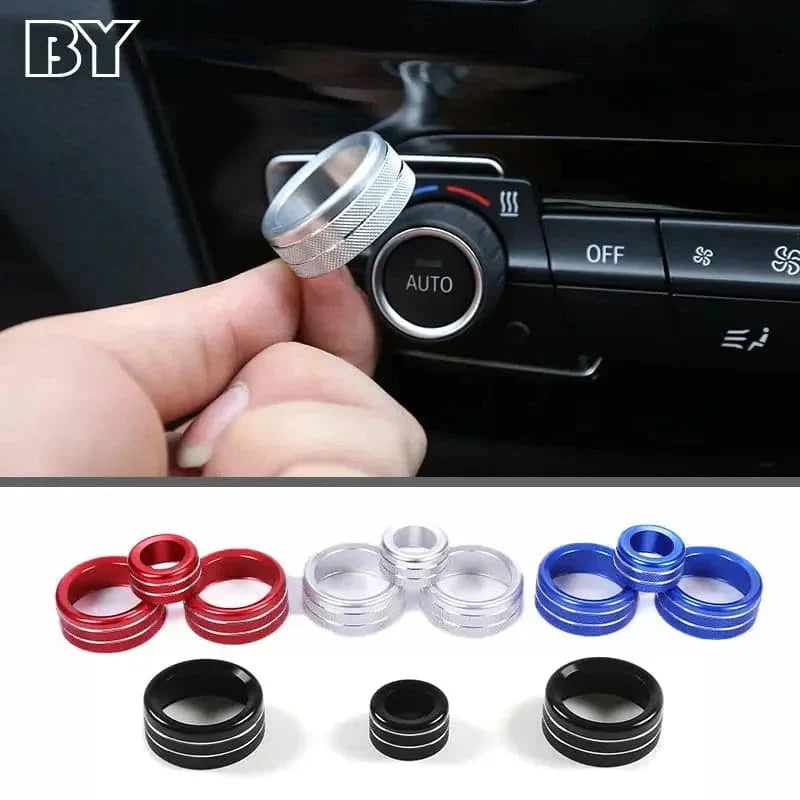 Volume Audio Air Conditioning Knob Decorative Ring Cover Trim For BMW | Ultimate Buying Guide 2025 (ES) - Meifu Market