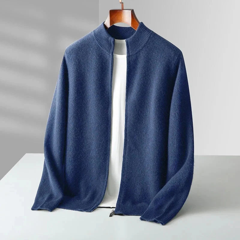 Pure Wool Knit Double-strand Thickening Stand Collar Cashmere Cardigan | Ultimate Buying Guide 2025 (EN) - Meifu Market