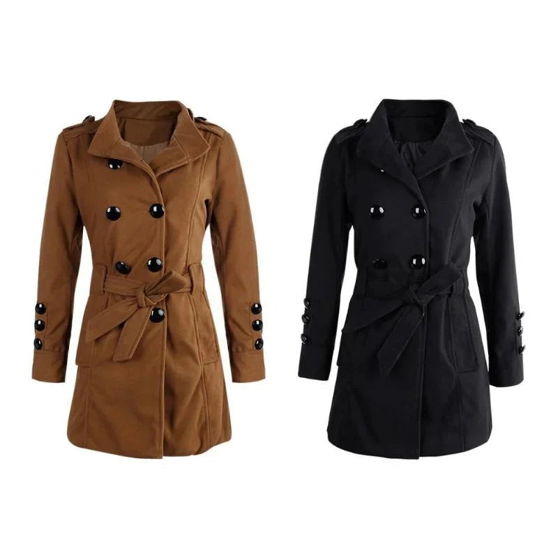 Women's Woolen Trench Coat - Warm and Stylish | Ultimate Buying Guide 2025 (ES) - Meifu Market