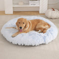 Round Pet Mat Dog Bed Plush Warm Sleep Dog Bed Cathouse Doghouse Meifu Market